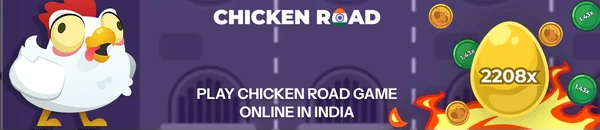 Chicken Road game banner — play in India